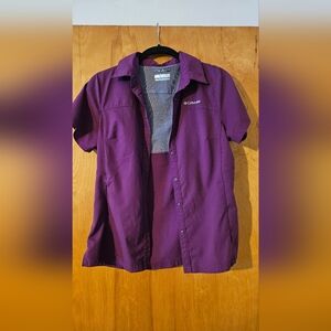 Columbia womens size small sun shirt